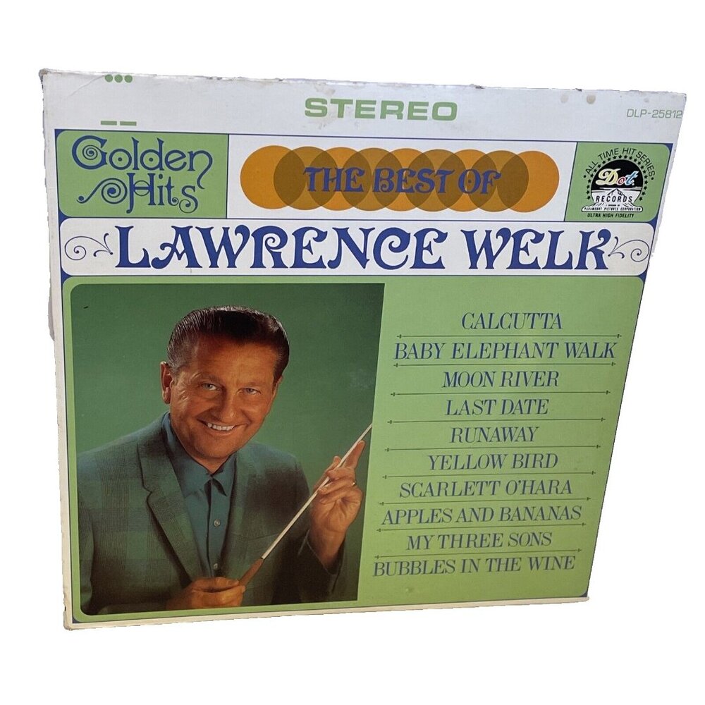 Lawrence Welk The Best Of Lawrence Welk (Vinyl, 1967) Dot DLP 25,812 VG+ LP